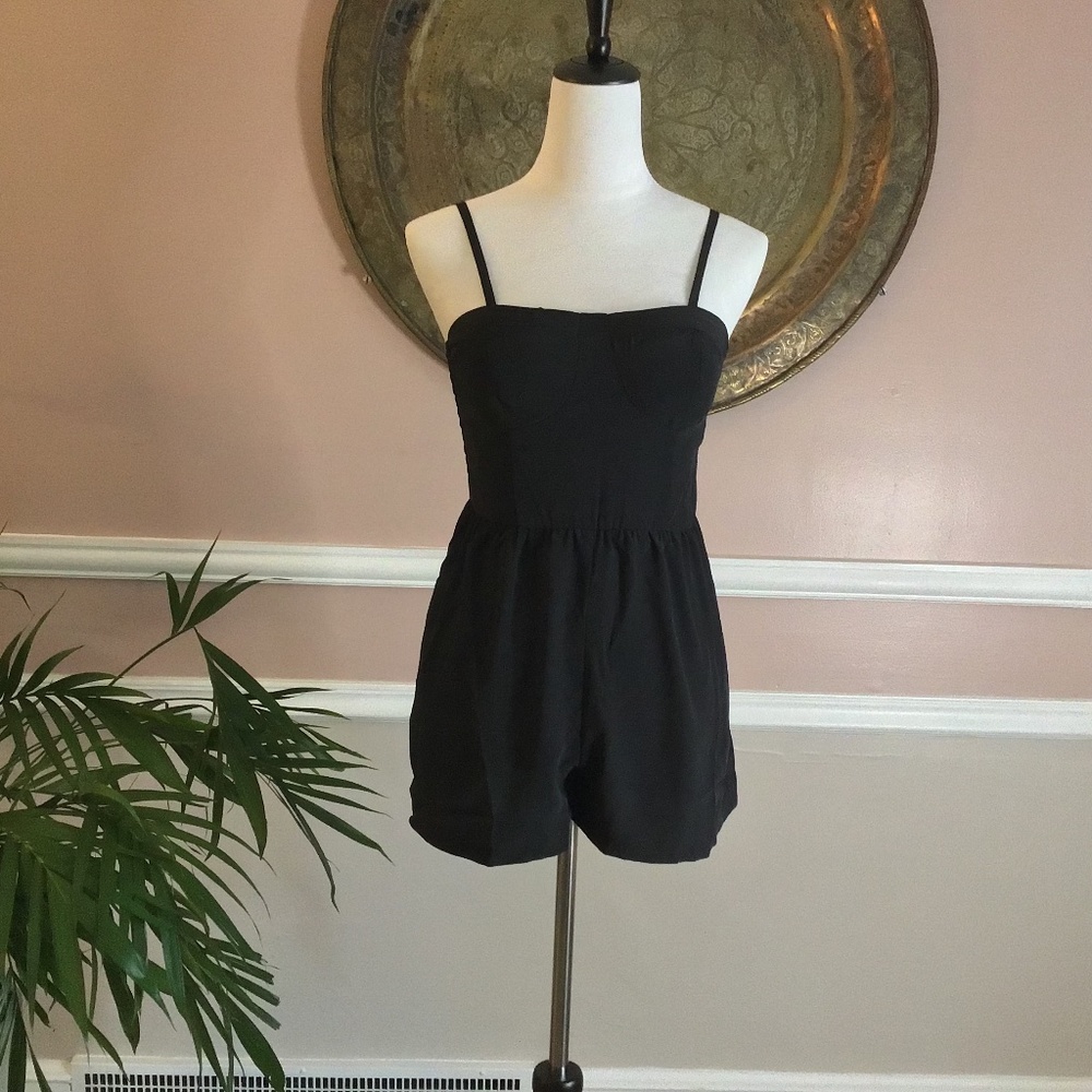 Lily Rose bustier short romper